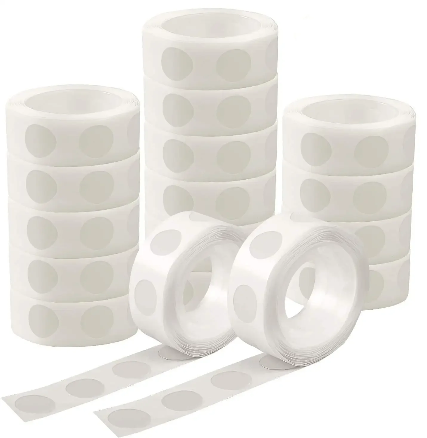 100/300/500Pcs Point Dots Balloon Glue Removable Adhesive Point Tape Double Sided Dots Stickers for Craft Wedding Decoration