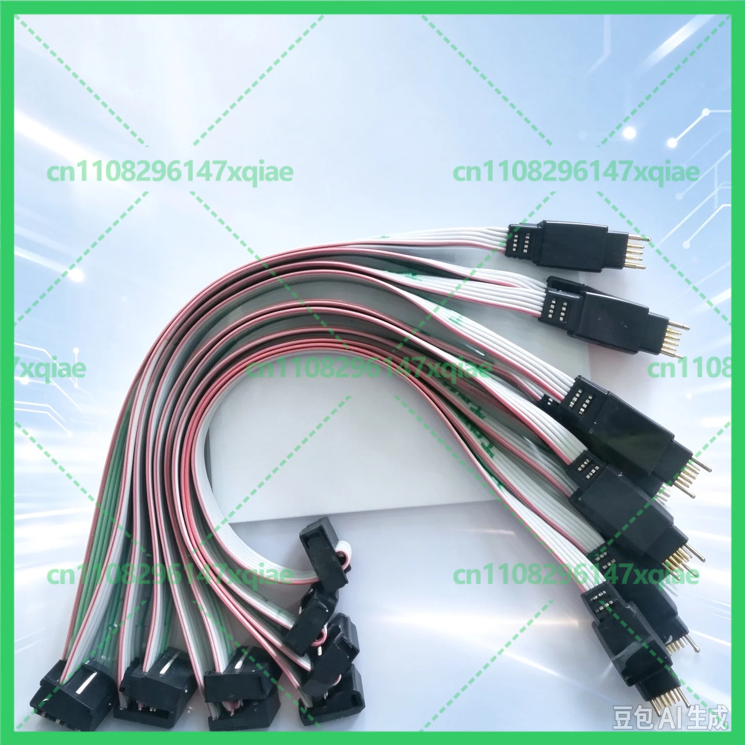 For TC250-IDC-NL 10-PIN Programming Cable CBL PLUG-OF-NAILS 1Pcs