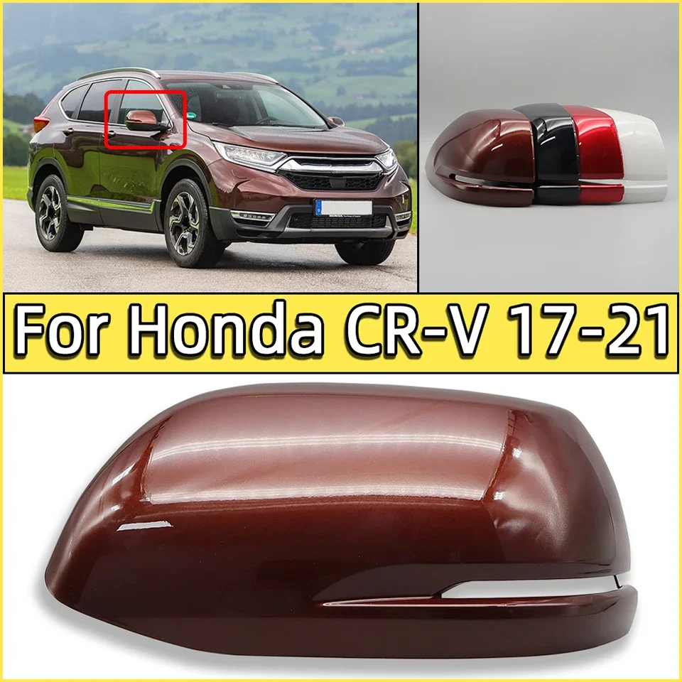 

Auto Parts Rearview Mirror Cover Cap Housing For Honda CR-V CRV 2017 2018 2019 2020 2021 Wing Side Mirror Shell Lid With Color