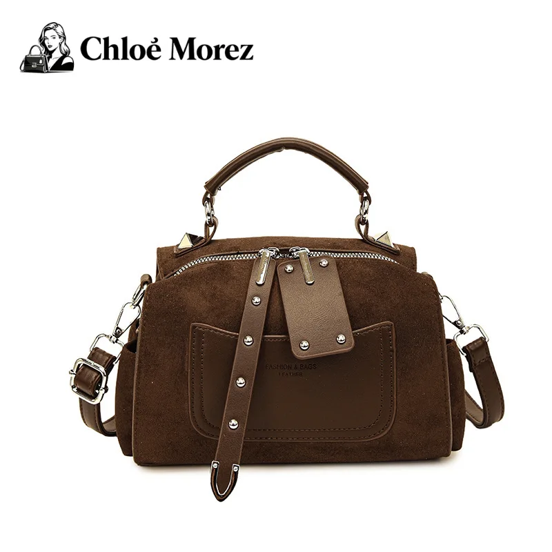 

Women's Rivet Shoulder Bag Handheld Crossbody Pillow Handbag Fashionable Multi-Functional Bag for Everyday Use