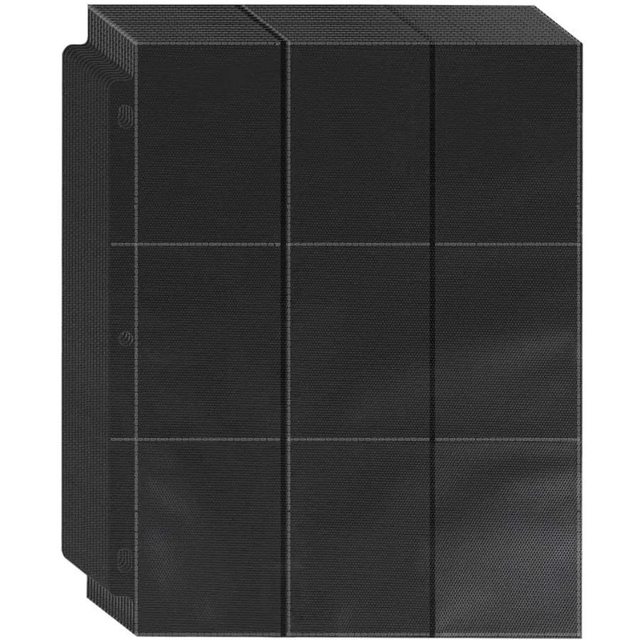 

Рукава для переплета торговых карт с 900 карманами Рукава для бейсбольных карт Подходит для спортивных карт стандартного размера Держатель бейсбольных карт на 3 кольца