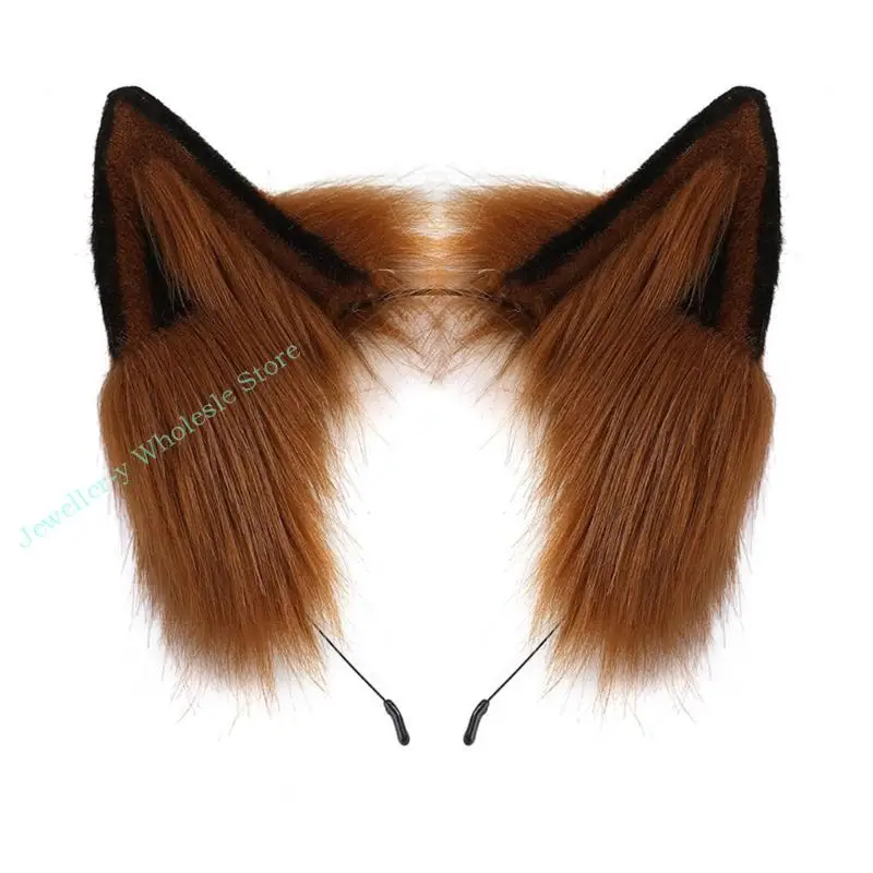 

R7UF Ear Headband Hair Accessories for Women Girls Daily Decoration and Party