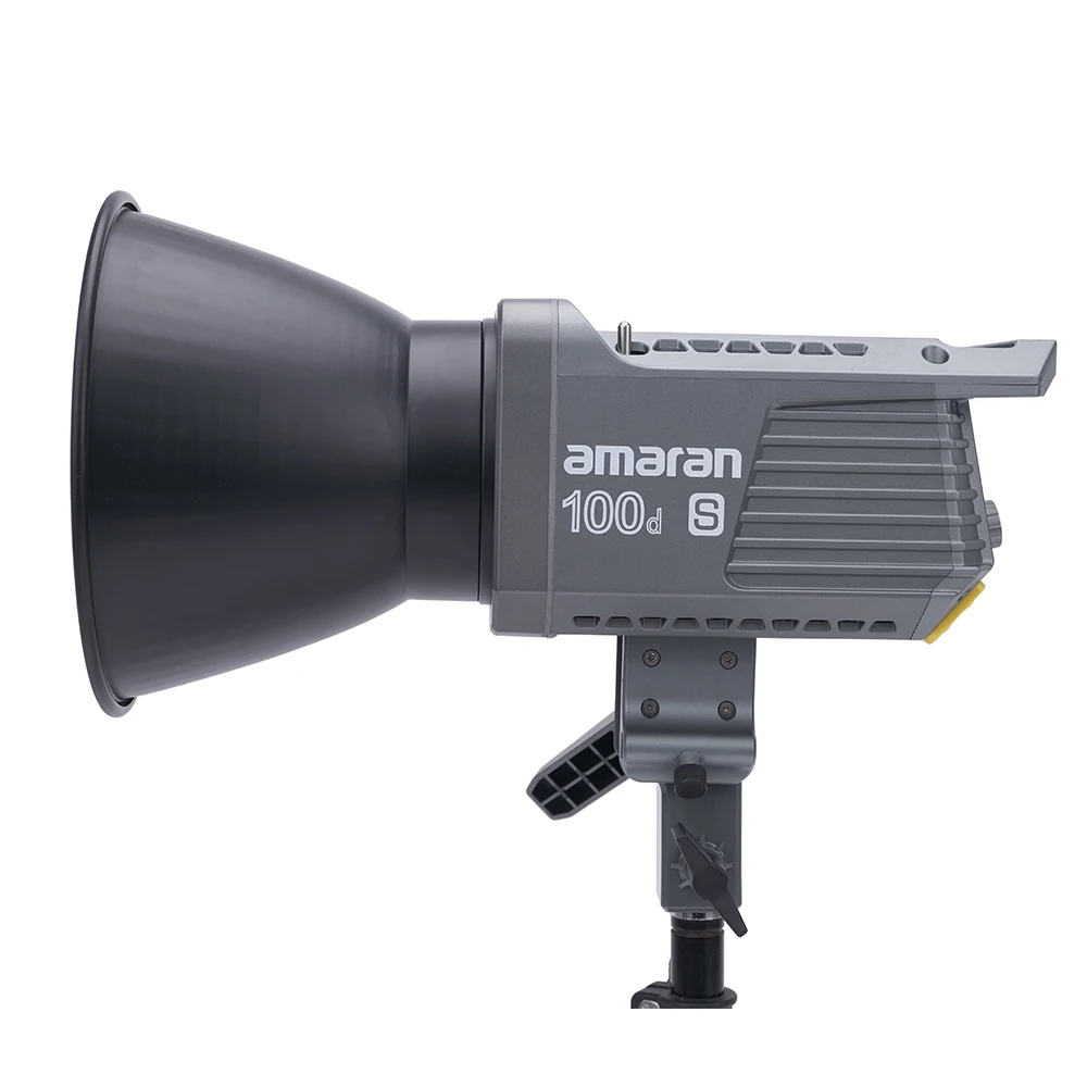 amaran 100D S LED Video Light 5600K Bluetooth App Control 8 Lighting Effects DC/AC Power Supply for Video Interview by Aputure