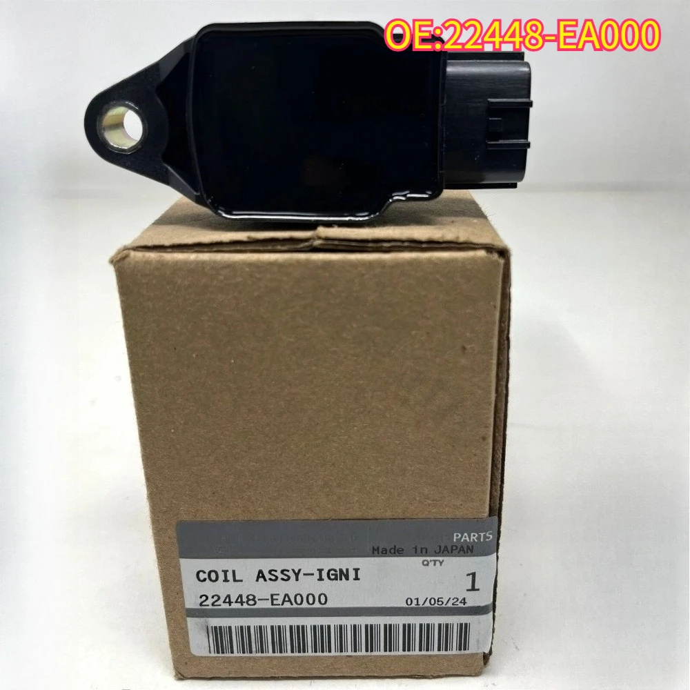 

High quality New For 1/4Pcs 22448-EA000 New Ignition Coil For Nissan Frontier 2.5 Tiida C11 Serena C25 2005-2015