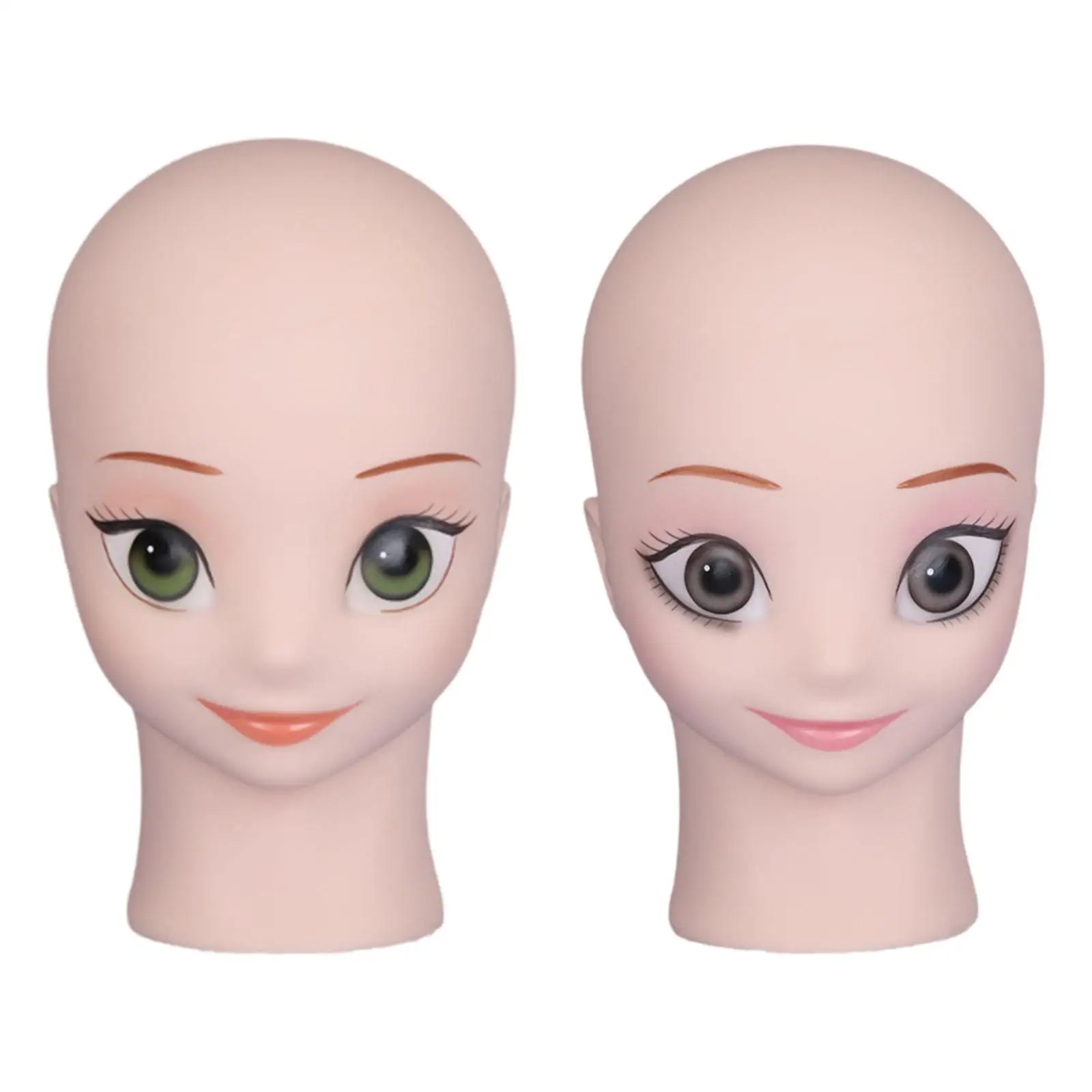 

Bald Display Head for Wig Styling, Reliable Support for Cosplay Models