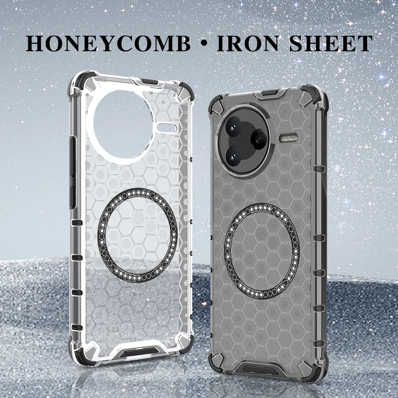 Чехол POCO F7 PRO 5G Rugged Armor Luxury Honeycomb TPU + ПК Гибридная задняя крышка Magsafe для Xiaomi POCO F7 ULTRA Чехлы для телефонов Чехол POCO F7 PRO 5G Rugged Armor Luxury Honeycomb TPU + ПК Гибридная задняя крышка Magsafe для Xiaomi POCO F7 ULTRA Чехлы для телефонов