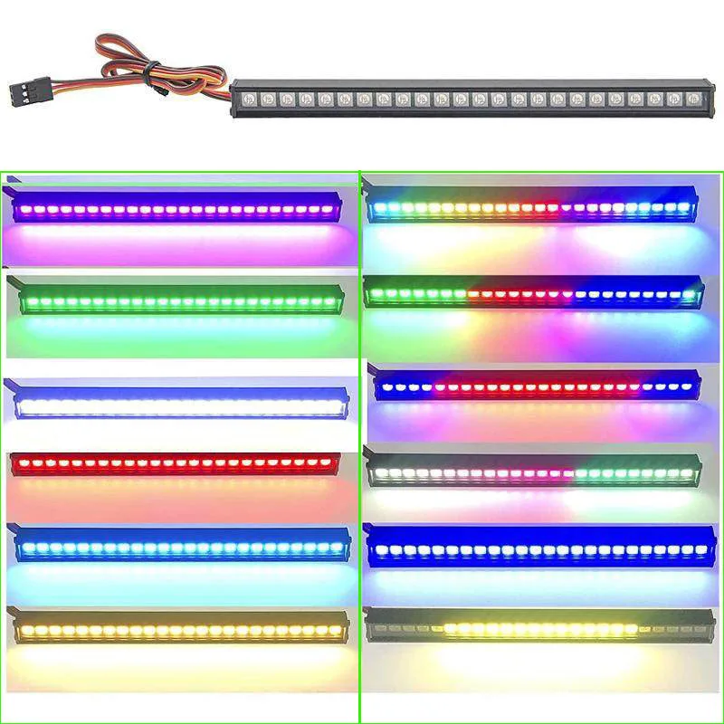 For 1/7 ARRMA INFRACTION ALL-ROAD STREET BASH Car Parts LED Simulation Colorful Taillights with Light Control Rc Car ARA7615V2