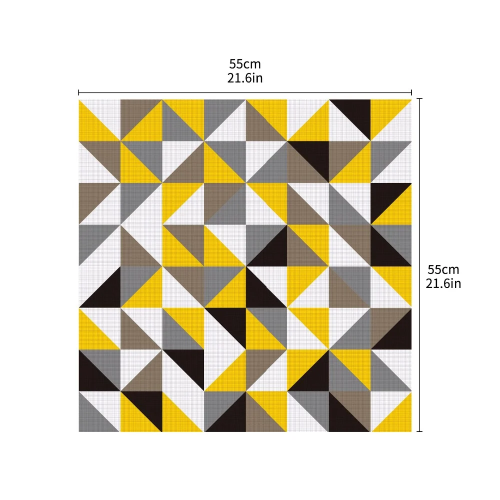 55x55CM 농촌 스타일 PVC 테이블 스티커 카페 바 자체 접착 DIY 데스크 리노베이션 데칼 방수 식탁보 커버 장식