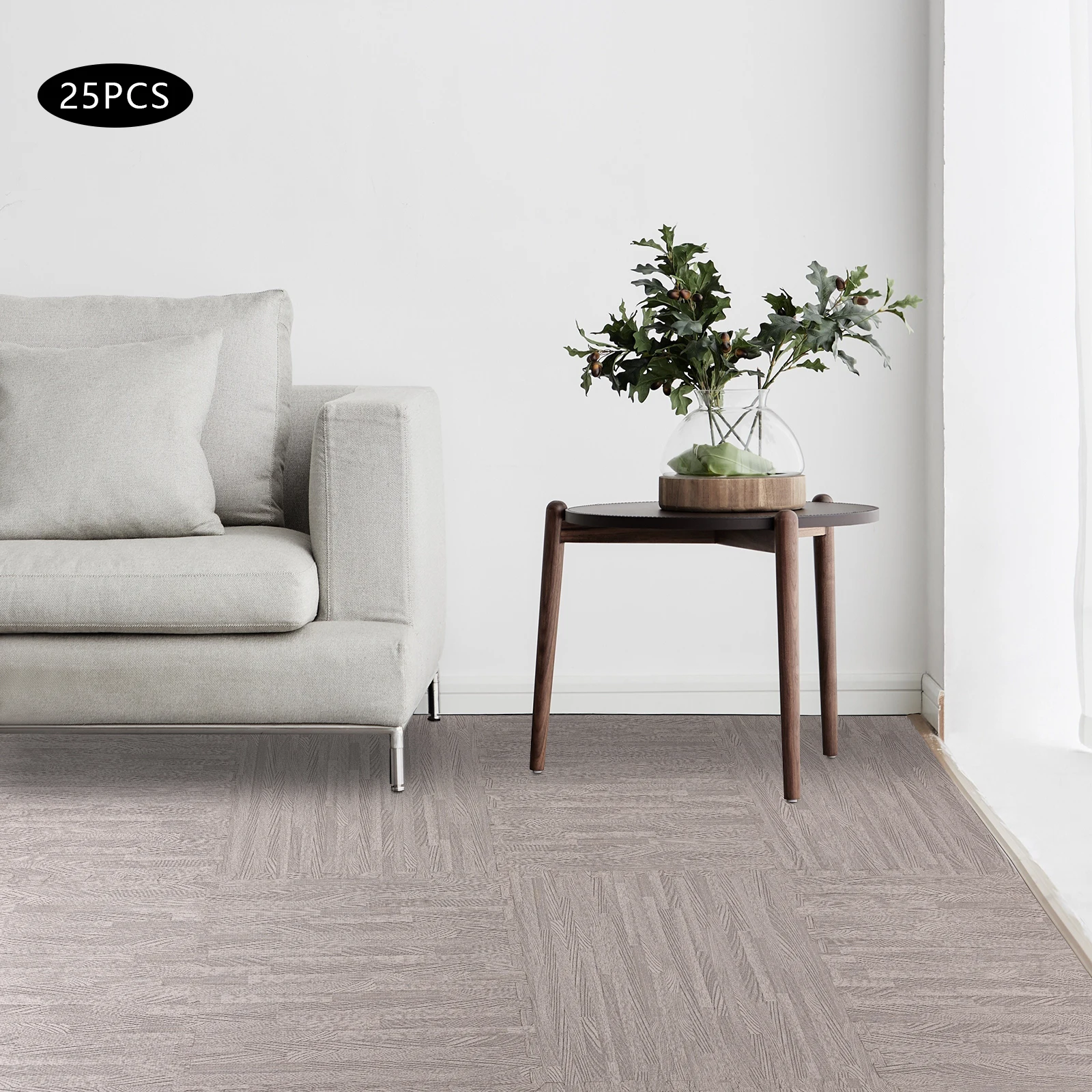 

25PCS Thick Printed Foam Tiles, Patchwork Foam Mat Square Thick Printed Foam Tiles 60*60cm/24*24in for Living Room, Bedroom