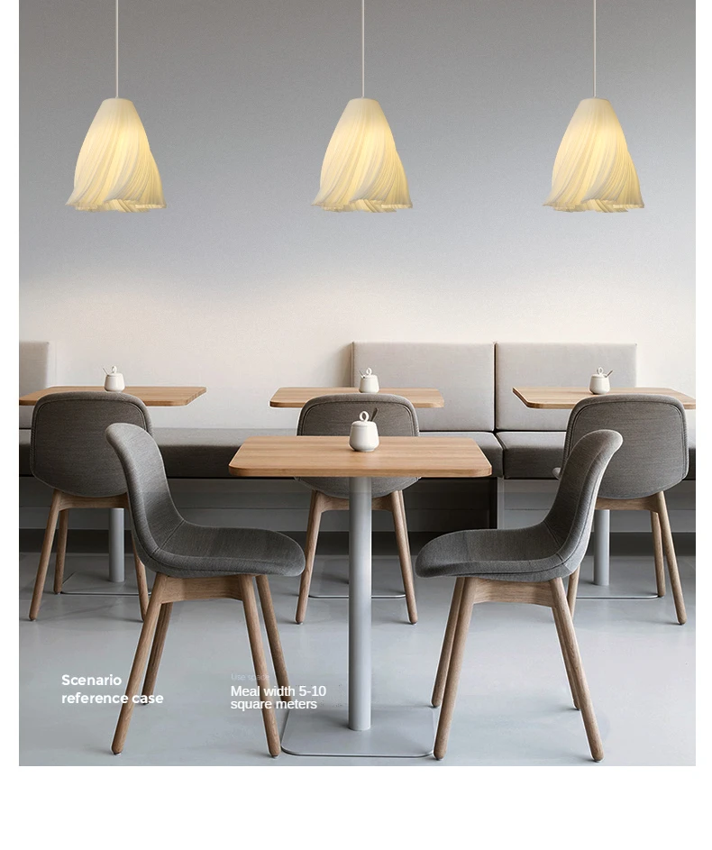 Modern Creative 3D Printing Ceiling Chandelier for living room Bedroom Bedside Restaurant Pendant Lights Dining Table Decor Lamp