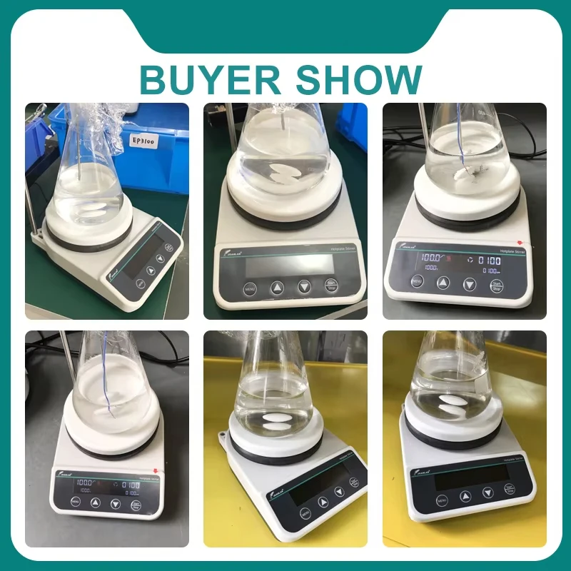 HS5/HS5pro/HS5C Magnetrührer Mit Heizung Digital Display Thermostat Rührer Labor Heizplatte Magnetische Mixer 20L