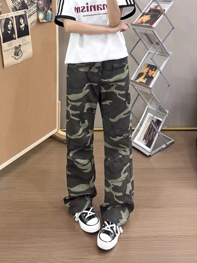 

Американские уличные сложенные камуфляжные рабочие брюки мужские летние тонкие брюки для десантков CleanFit расклешенные брюки Vibe Knife