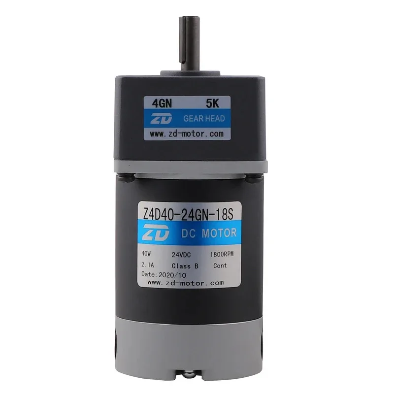 ZD 저속 고토크 12V 24V 90V 마이크로 브러시 DC 기어 모터 자석 브레이크 인코더 60mm-104mm 10W 40W 60W 90W 200W 300W