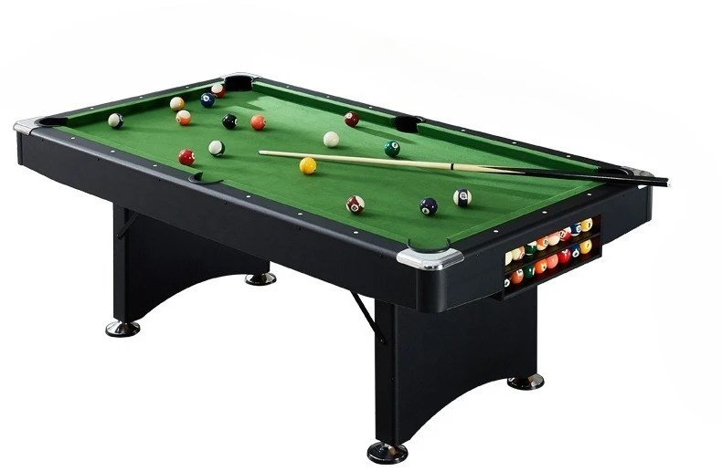 

Классический черный складной бильярдный стол длиной 8 футов для взрослых, домашний бытовой бильярдный стол 2 в 1