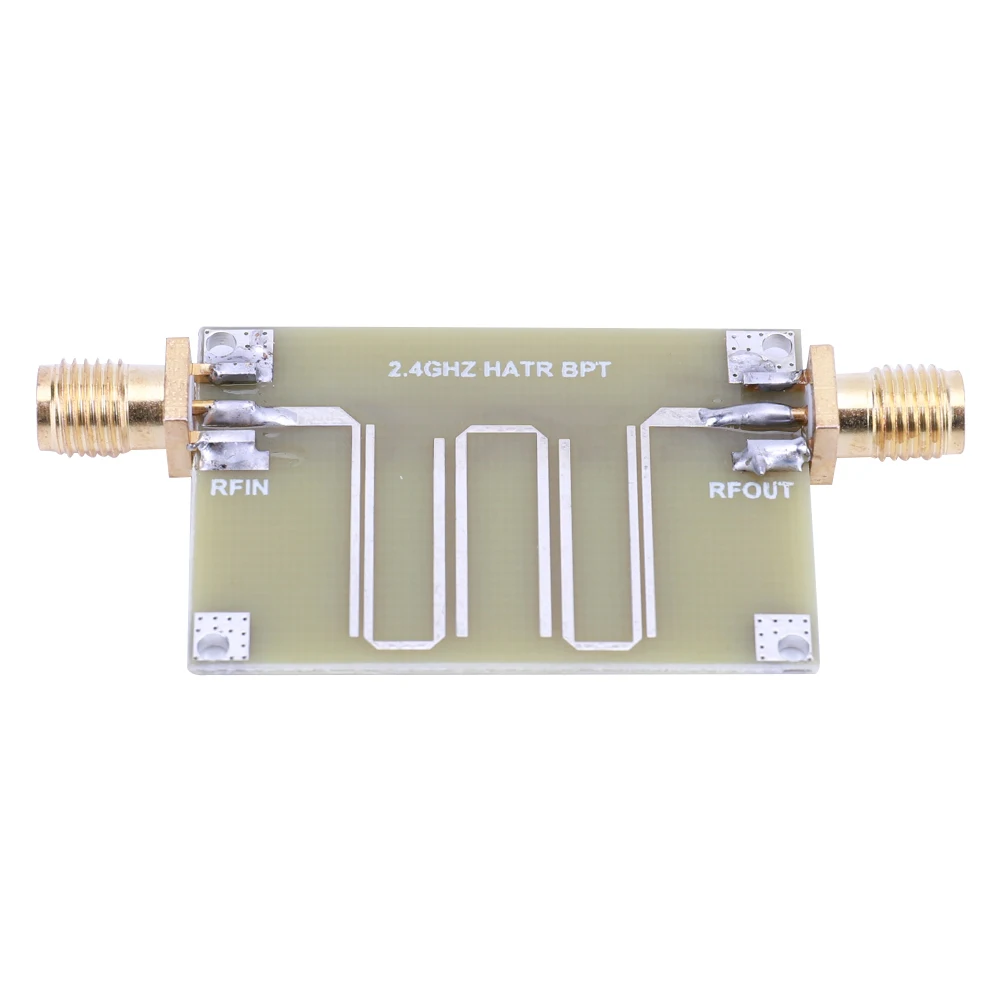 2.4GHZ Microstrip Bandpass Filter Double-Sided Printed Circuit Board 1.6 Mm Thick Microstrip Filter Electronic Component