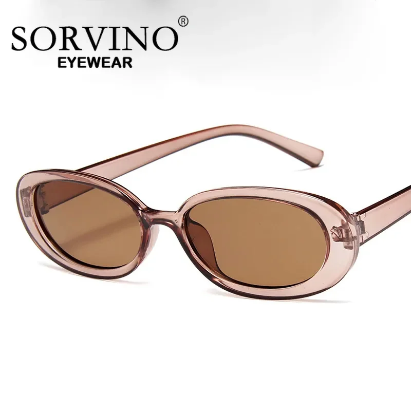

SORVINO Retro Oval Sunglasses Women Men Vintage Red Pink Sun Glasses UV400 Outdoor Shades Oval Eyewear 2025