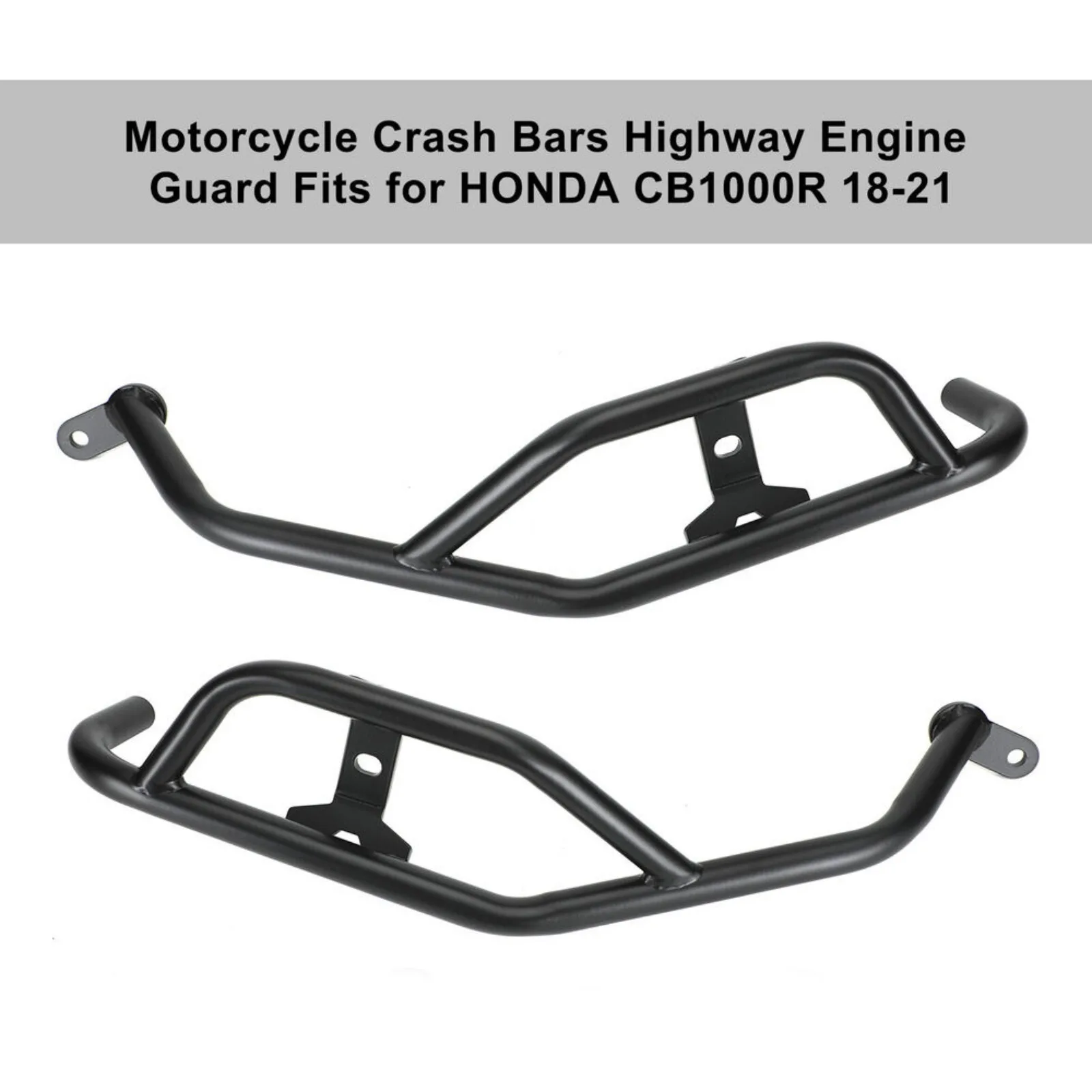 

Black Highway Engine Guards Crash Bars For Honda CB 1000R 2018-2023