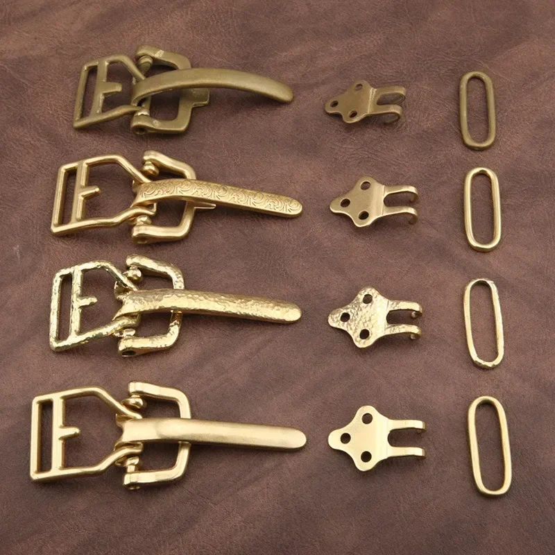 موصل بإبزيم حزام الفرسان من النحاس الصلب بتصميم عتيق مع نمط زهرة لفساتين رعاة البقر الغربية والجينز #1