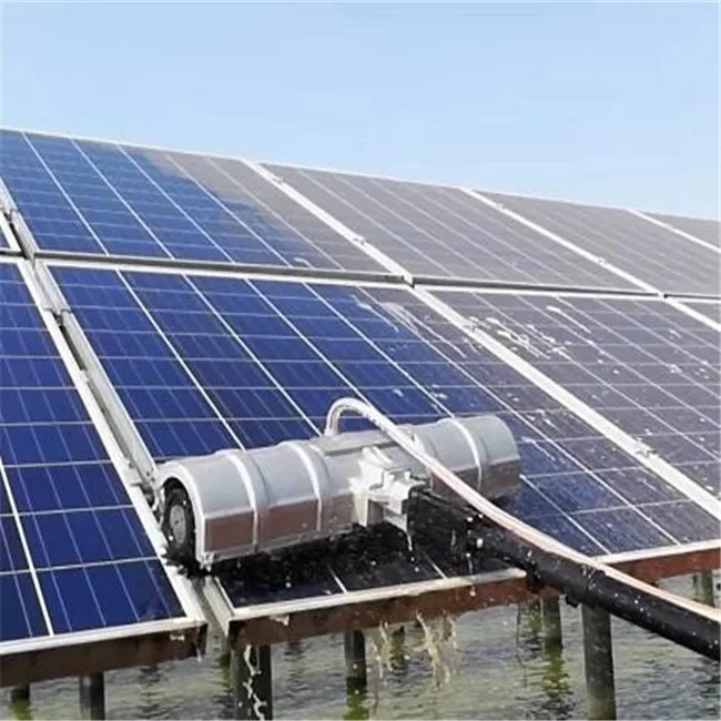 SOEASY automatic solar panel machine robot farm station cleaning brush