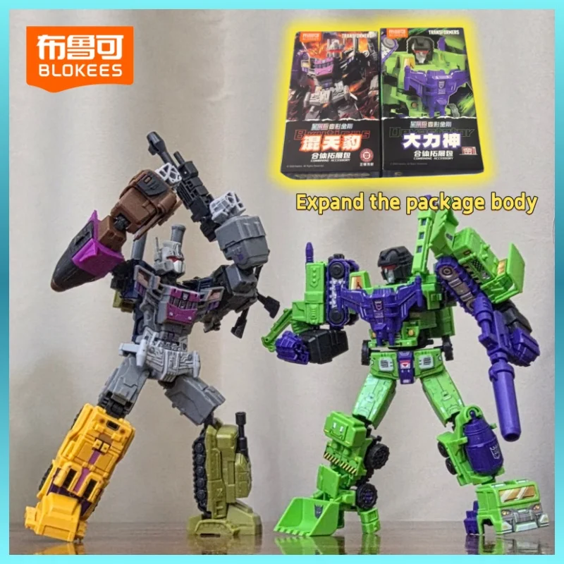 Blokees Transformers Defender Vol.5.6 Originales, Juguetes Coleccionables en Caja Sorpresa, Sets Combinados de Beast War, Juguetes Blindados