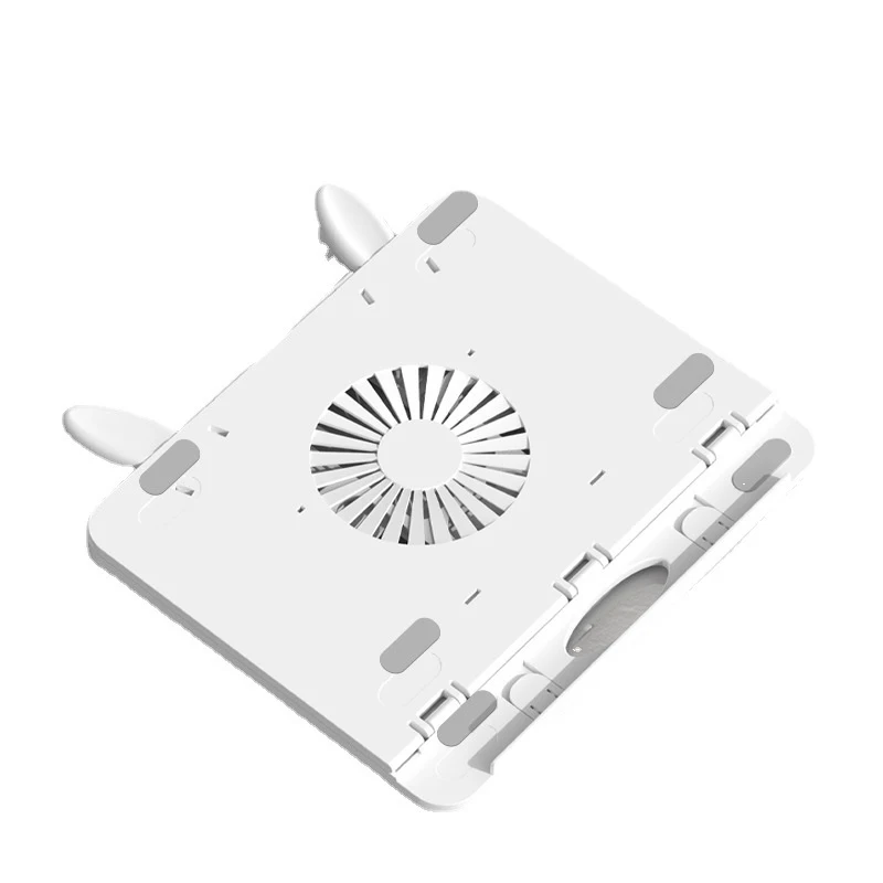 Dudukan Riser Laptop Lipat Baru 8 Derajat 360 °   Braket Tablet ABS Dapat Disesuaikan Tempat Notebook Rak Pendingin Anti Selip