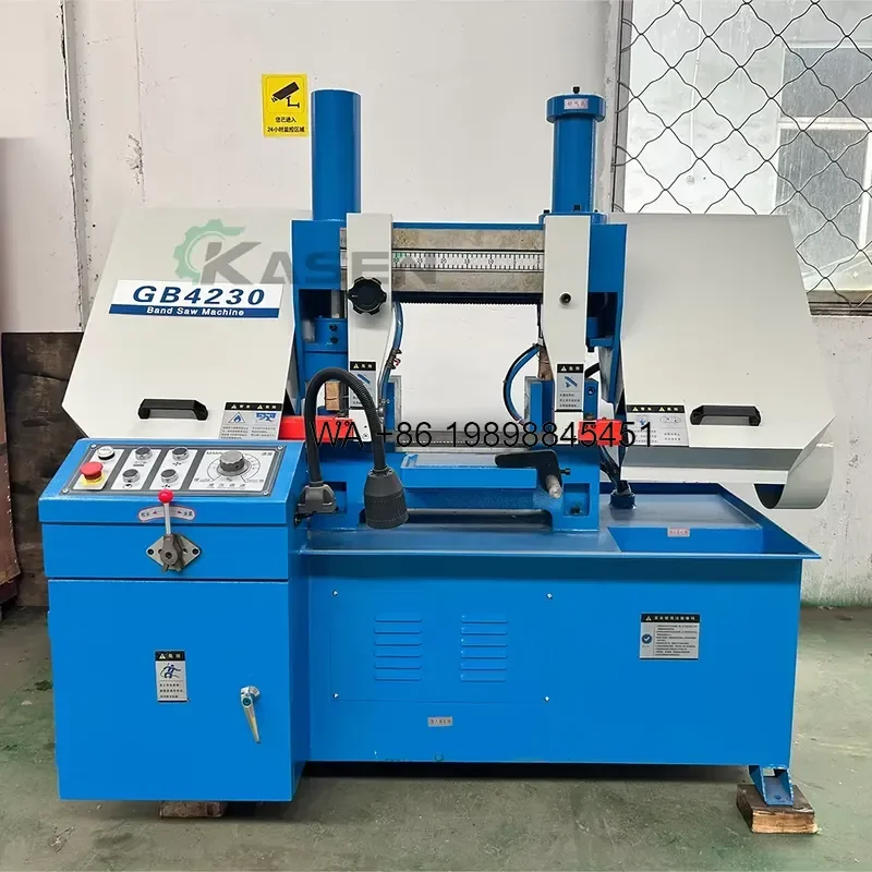 Wmwmnu for GB4240 GB4250 Industrial Heavy Duty Band Saw for Metals Whole Bundle Metal Cutting Band Saw Cutting