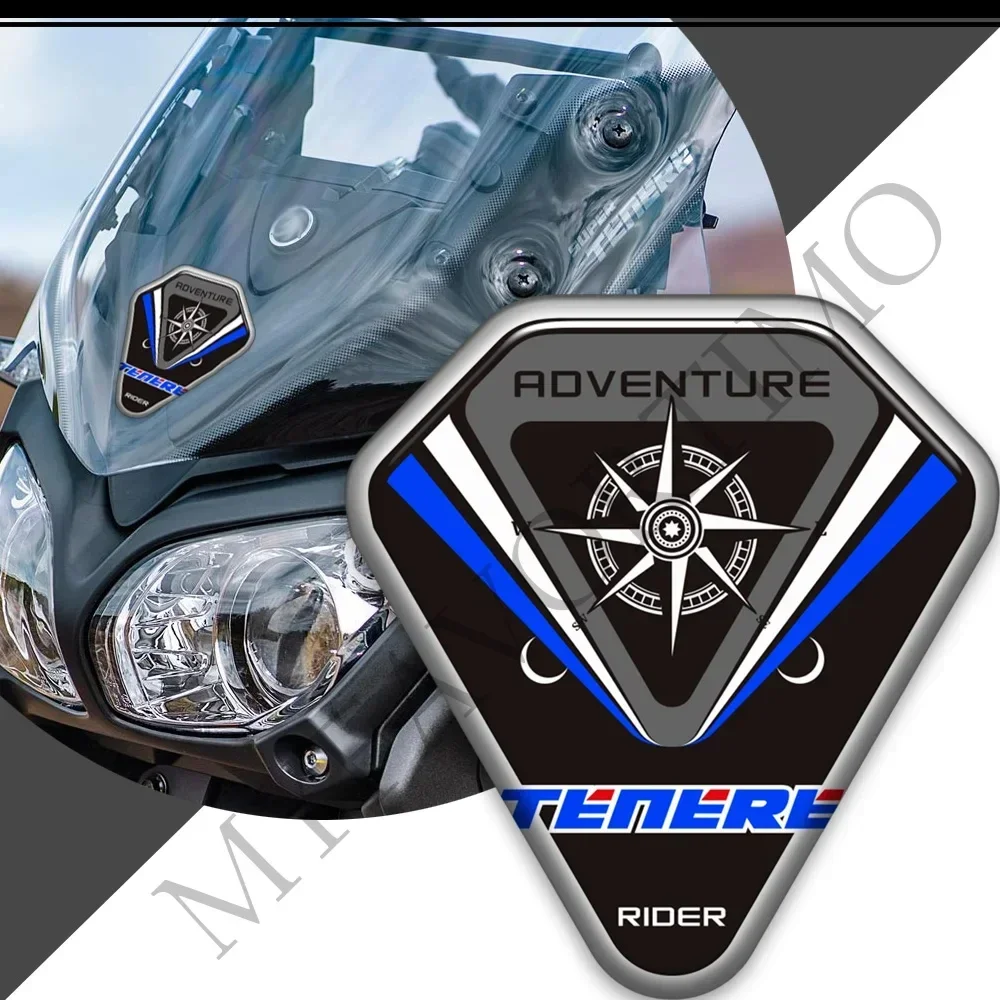 For Yamaha Super Tenere XT1200X/ZE /Z/ /ES /E NEW Motorcycle Stickers 3D Stickers Gas Fuel Oil Kit Knee FishDecals Tank Pad