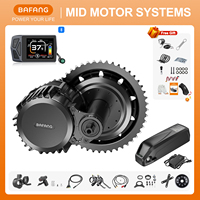 Bafang 1000W 750W 500W 250W Mid Drive Motor 48V Electric Bike Conversion Kit 20Ah Hailong Lithium Battery BBSHD BBS01B BBS02B