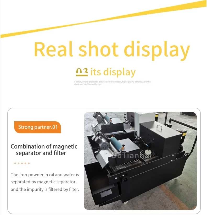 Machine White Color CNC Machine Industrial Magnetic Separators Magnetic Separator