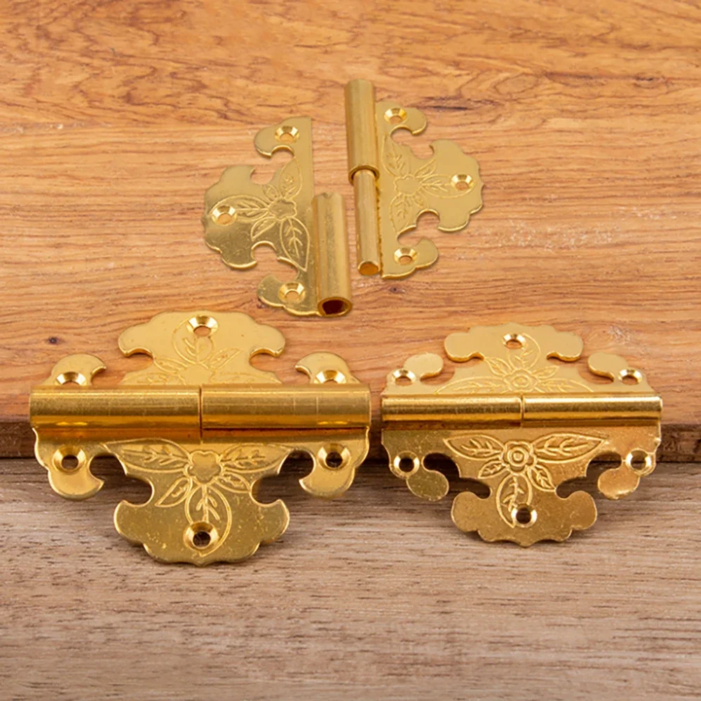 

Chinese Style Brass Hinges Jewelry Boxes Hinges Wood Boxes Copper Accessories Ruyi Loose Leaf Jewelry Boxes Leather Boxes