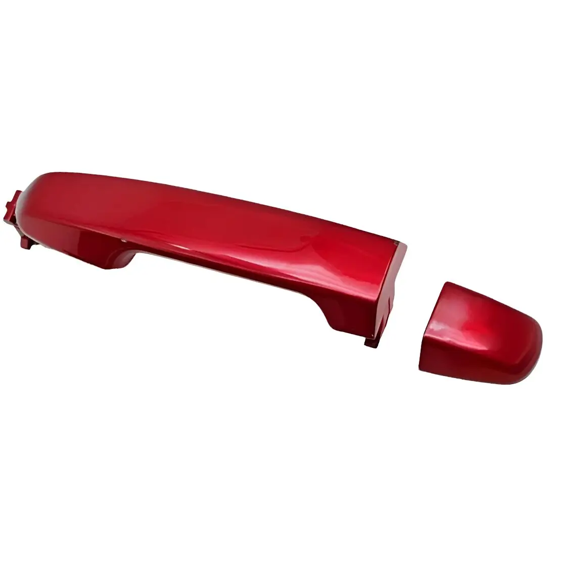 مقبض الباب الأمامي الأيمن الخارجي للسيارة مناسب لسيارة Toyota Camry 2012 2013 2014 2015 2016 2017 أحمر