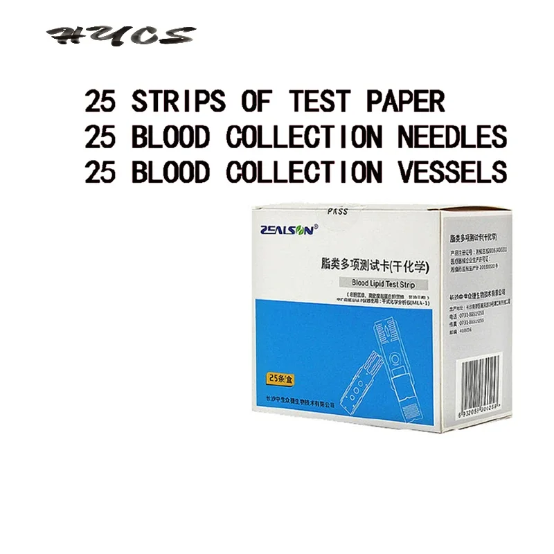Zealson 5 In1 Lipide Analyzer Totaal Cholesterol Tc Triglyceride Hoge Dichtheid Lipoproteïne Hdl Test Analyse Systeem Monitor Tuning - afbeelding 1