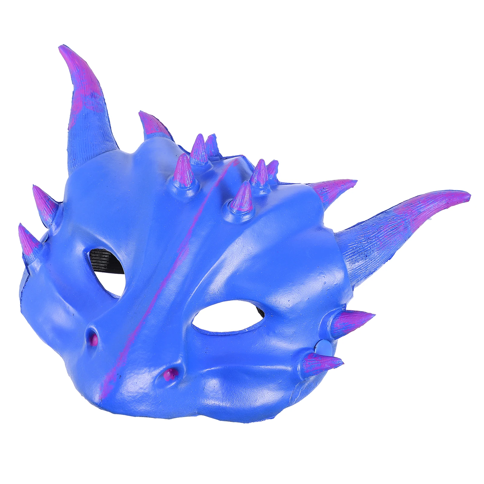 Cartoon Children's Dragon Mask Halloween Kids Party Pu Material Masquerade Carnival