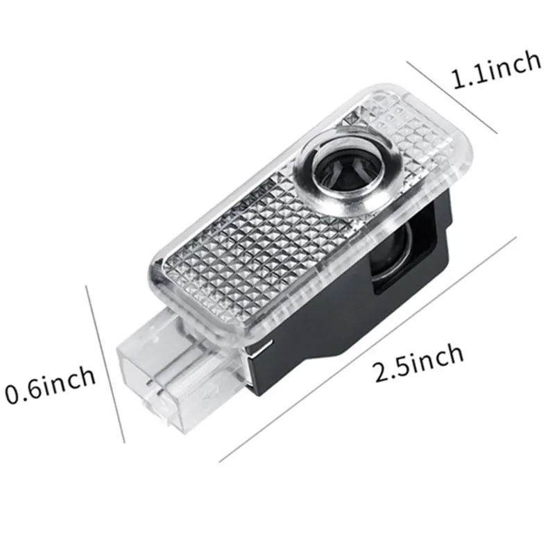 LED Projector Car Door Lights For AUDI A3 8V 8Y A5 8T F5 Q3 8U F3 Q5 8R FY TT A6 C7 C8 A1 8X A4 B8 B9 S3 S4 S5 S6 Sline Quattro