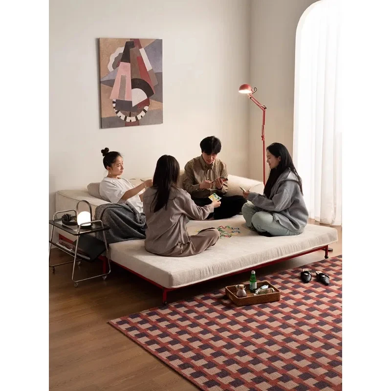 

high quality Folding dual-purpose bed, small apartment multi-functional retractle fric sofa