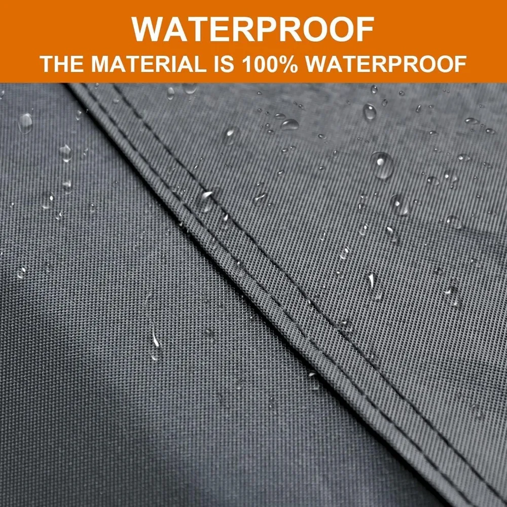 غطاء سيارة خارجي مقاوم للماء عالمي لسيارات السيدان الكبيرة - مناسب لسيارة Ford Crown Victoria، Cadillac DTS، Grand Marquis، L Model