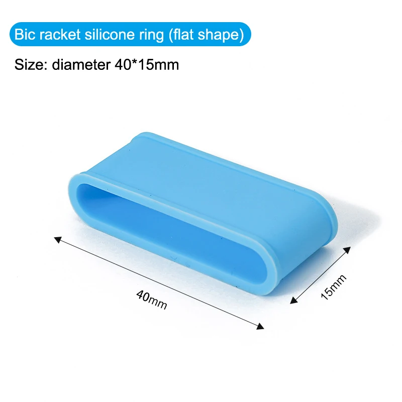 2Pcs Pickleball Paddle Grip Band Elastic Badminton Table Tennis Racket Overgrip Handle Silicone Anti-slip Ring Tennis Accessory - Image 4