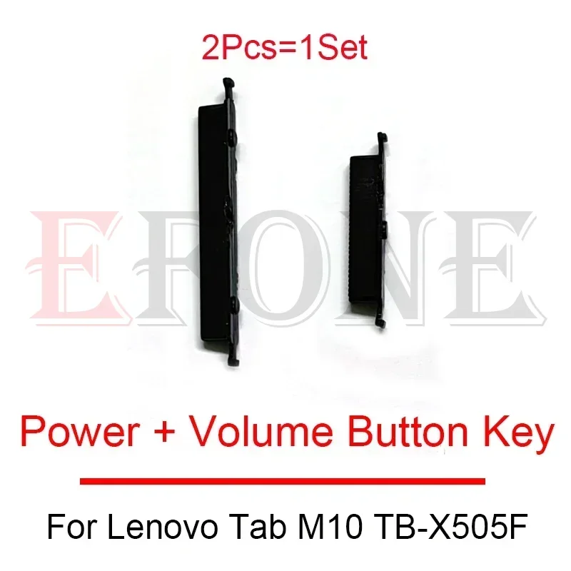 1Set For Lenovo Tab M10 TB-X505F TB X505M TB-X505L X505 Side Power Key Switch Volume Button Side Button Key