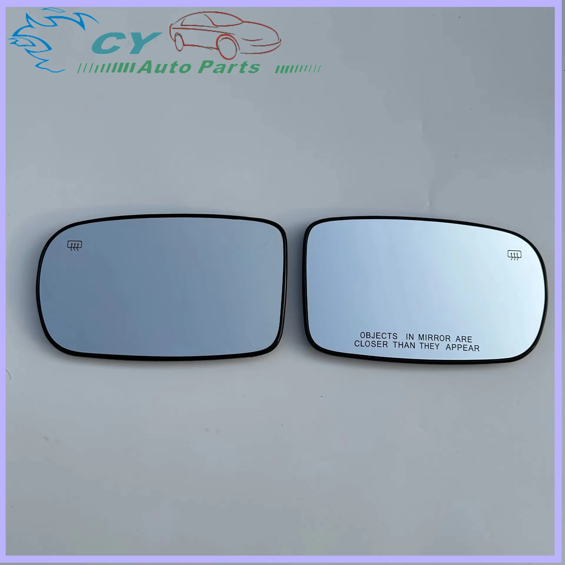 

Compatible with Chrysler 200/300 & Dodge Charger/Challenger Reversing Lens & Rearview Mirror Lens Set