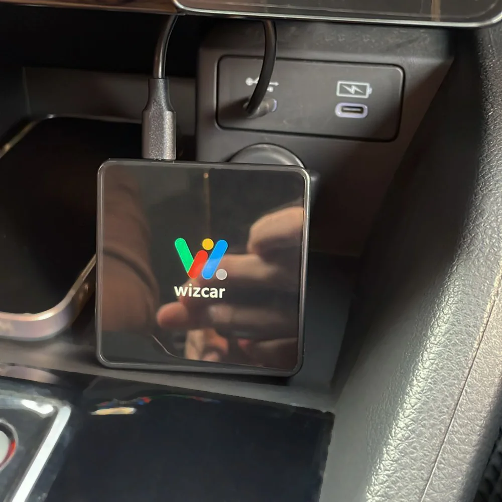 WIZCAR A3 Adapter Real-time Map Online Music Box Baidu Carlife to Android Auto Converter For Android Phone