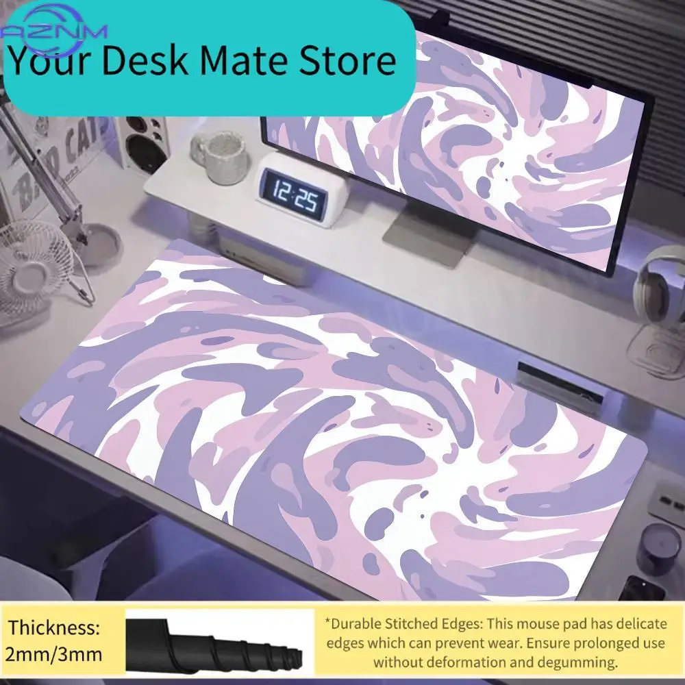 Art vortex texture Mouse Pad Computer Laptop Keyboard Pads Office Large Desk Mat Gaming Mousepad Rubber Non-Slip Cushion