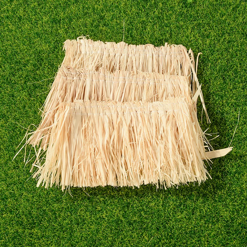 

Miniature Coconut Thatch Roof - 3PCS Tiny Grass Mats for DIY Dollhouse, Terrarium, Garden Landscape，Christmas Village Decor