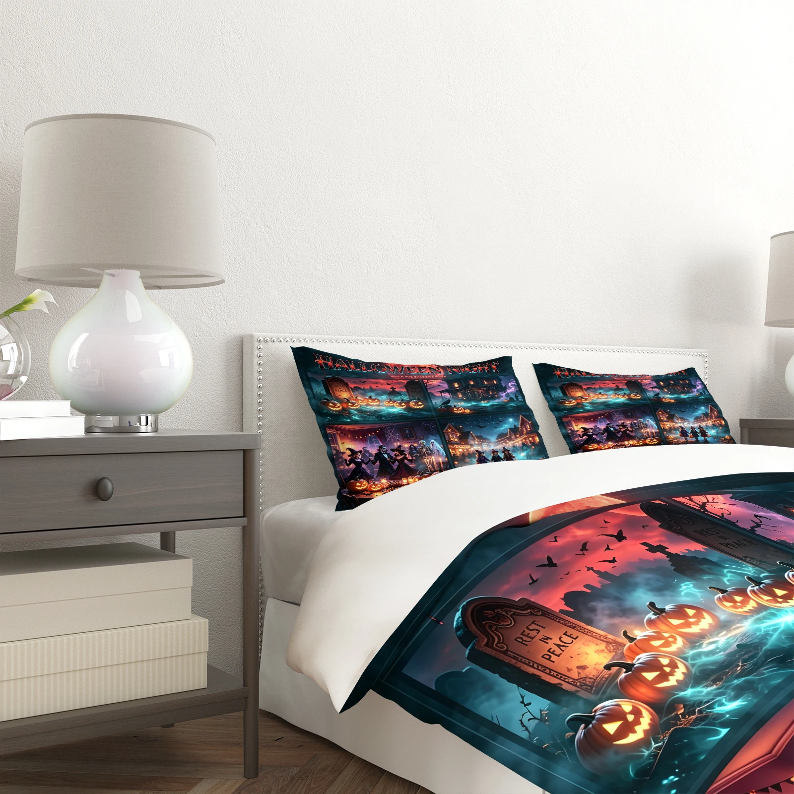 Juego de Funda de Edredón para - Linen Duvet Cover reseña y precio