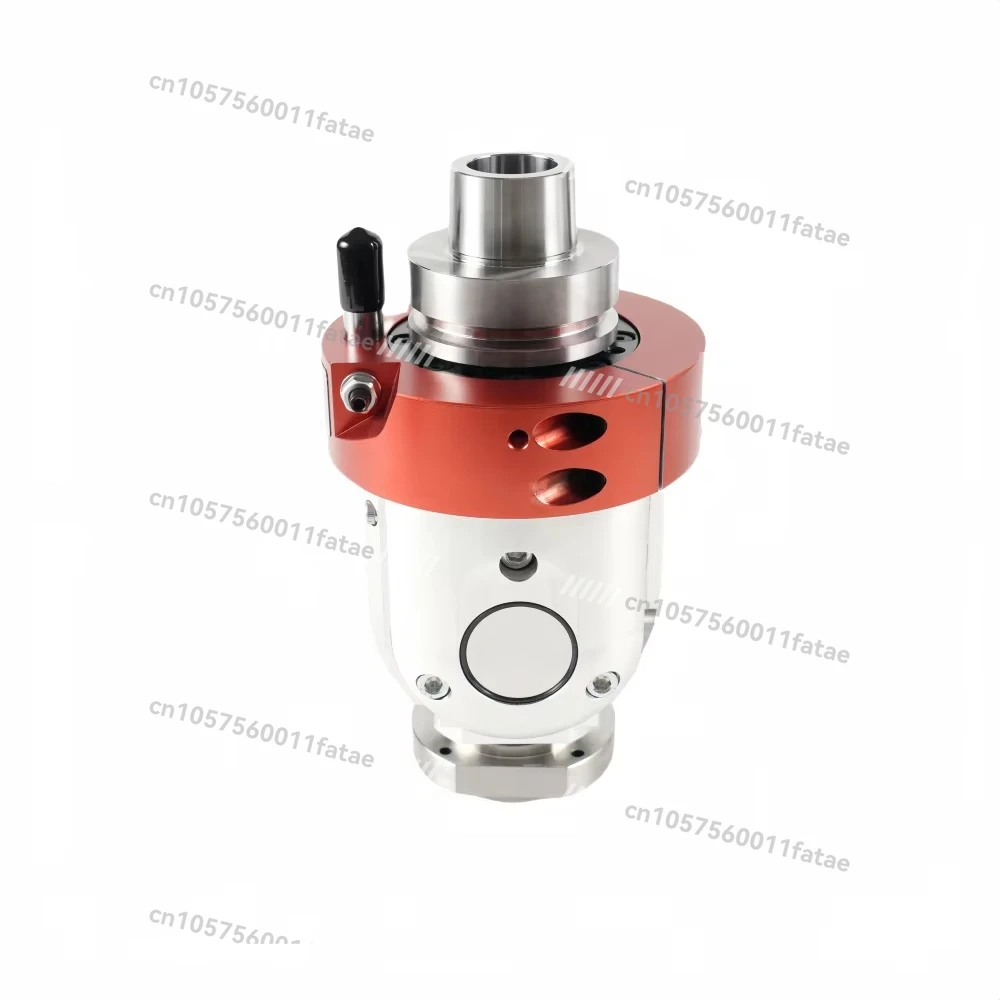 High-speed Adjustable Angle Head Polymeric HSK63F Tool Holder with ER25 or Blade for Numerical Control of ATC Spindle Motors