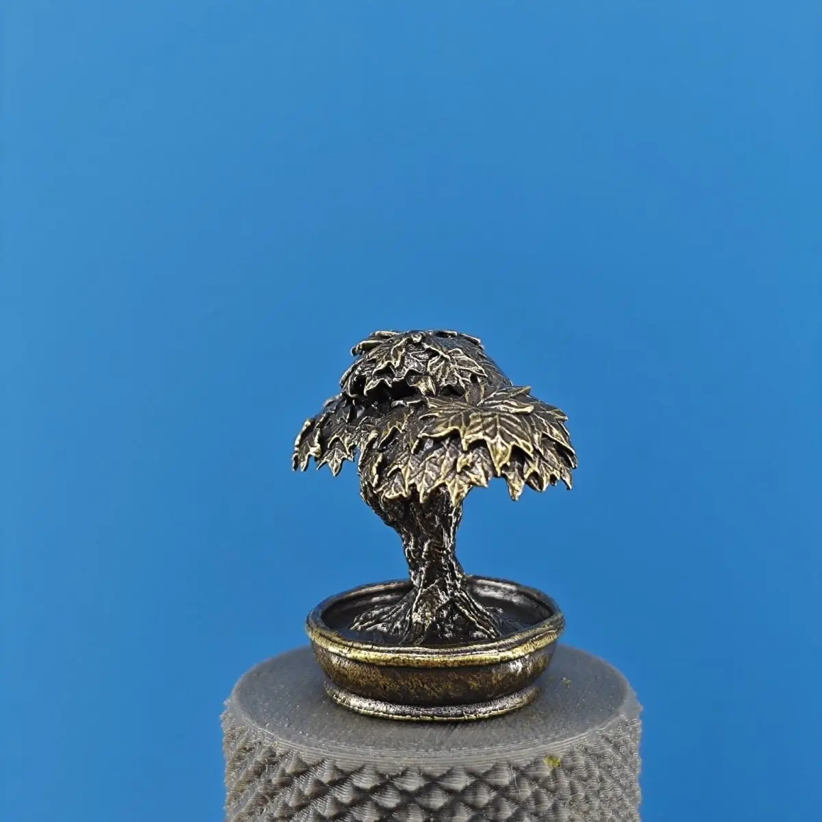 Brass Model Tree Simulation Tree Maple Tree Bonsai Ornament Pine Tree Aquascape