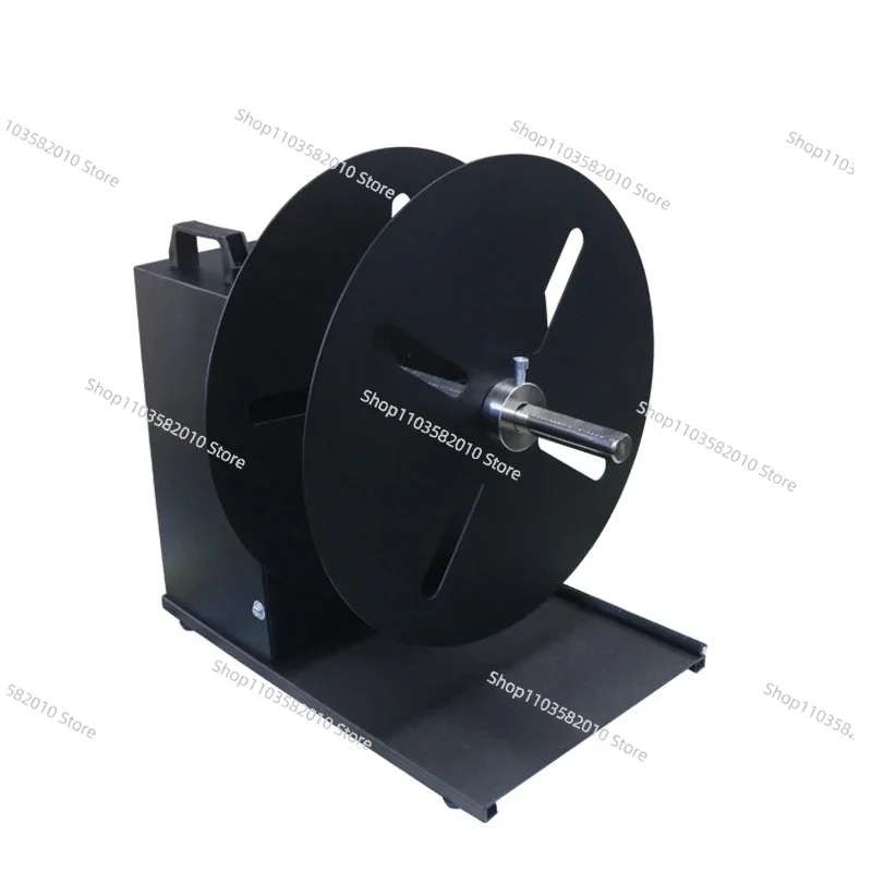 A9 230mm automatic sticker label rewinder machine Superior industrial rewinder roll sticker label stickers rewinding machine