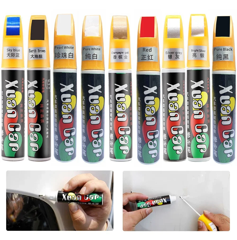 Car Scratch Repair Paint Pen For Car Scratch Clear Remover Paint Care Waterproof Auto Mending Fill Paint Coat Painting Pen Tools