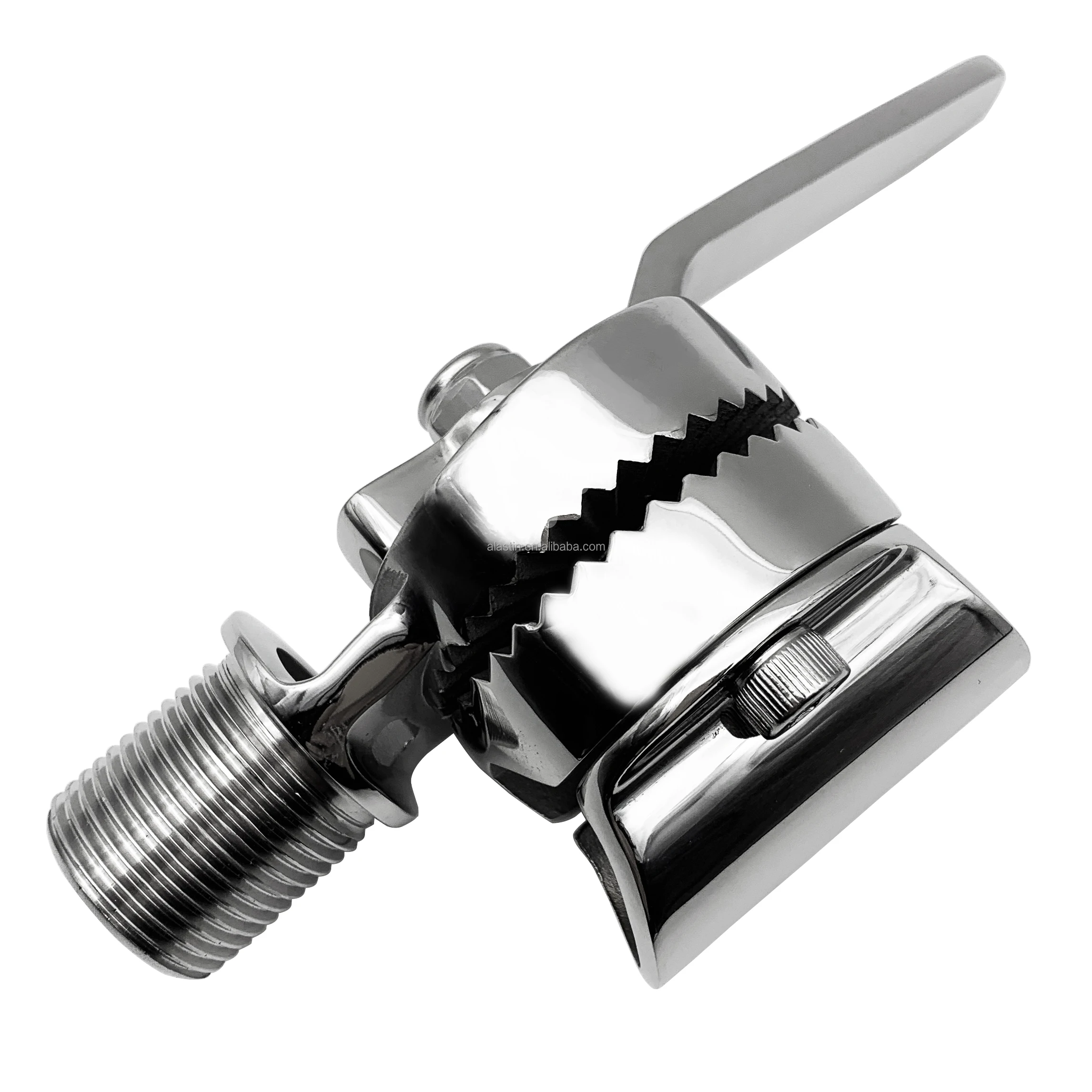 

STLF Yacht Ship RV Marine VHF Антенны Крепления с храповым механизмом для крепления на рейку Трубный зажим из нержавеющей стали 316, регулируемое крепление антенны