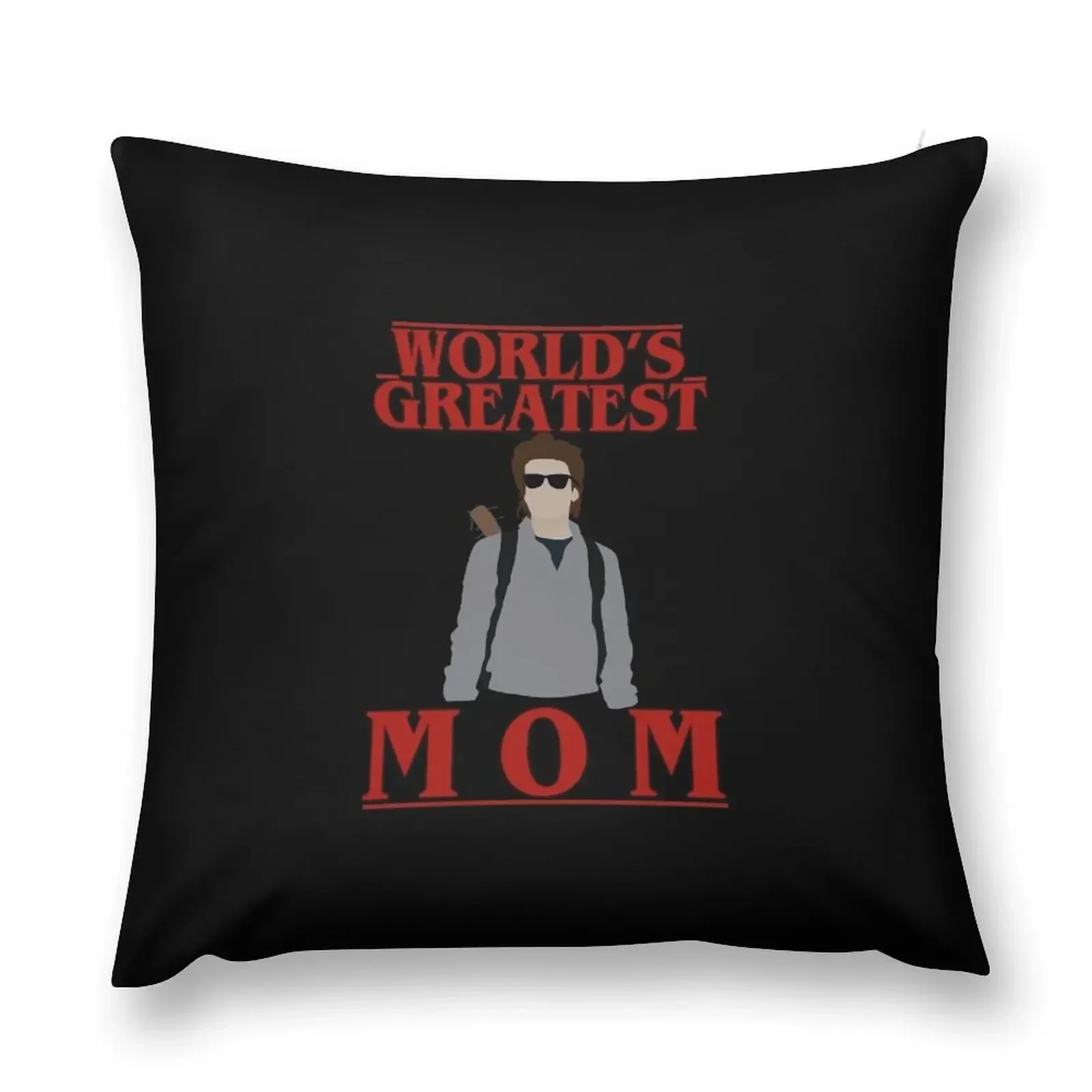 Steve Harrington - World's greatest mom Throw Pillow Sofa Decorative Covers Pillowcase Cushion pillow