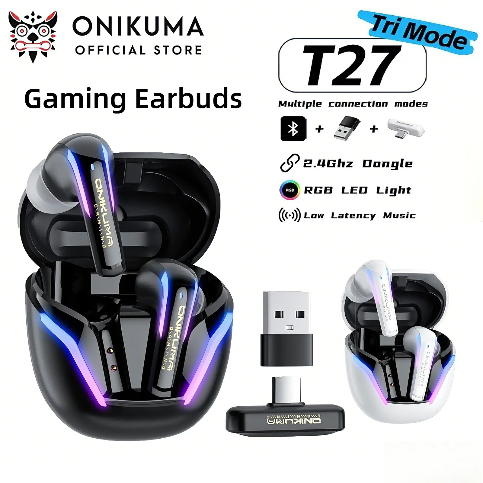 Onikuma T27 Dual-Mo… - image